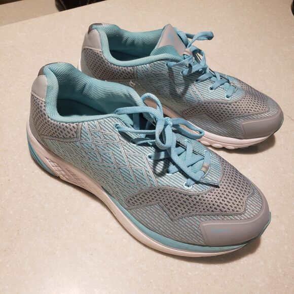 Propet One WAA102M Grey/Mint X(2E) Walking Shoe Diabetic Approved Women's 11 - Picture 1 of 6